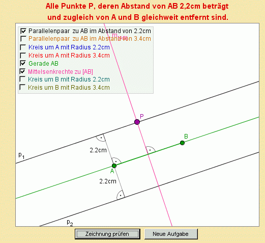 Hilfeseite Zur Verknupfung Von Ortslinien Mathematik Realschule Klasse 7
